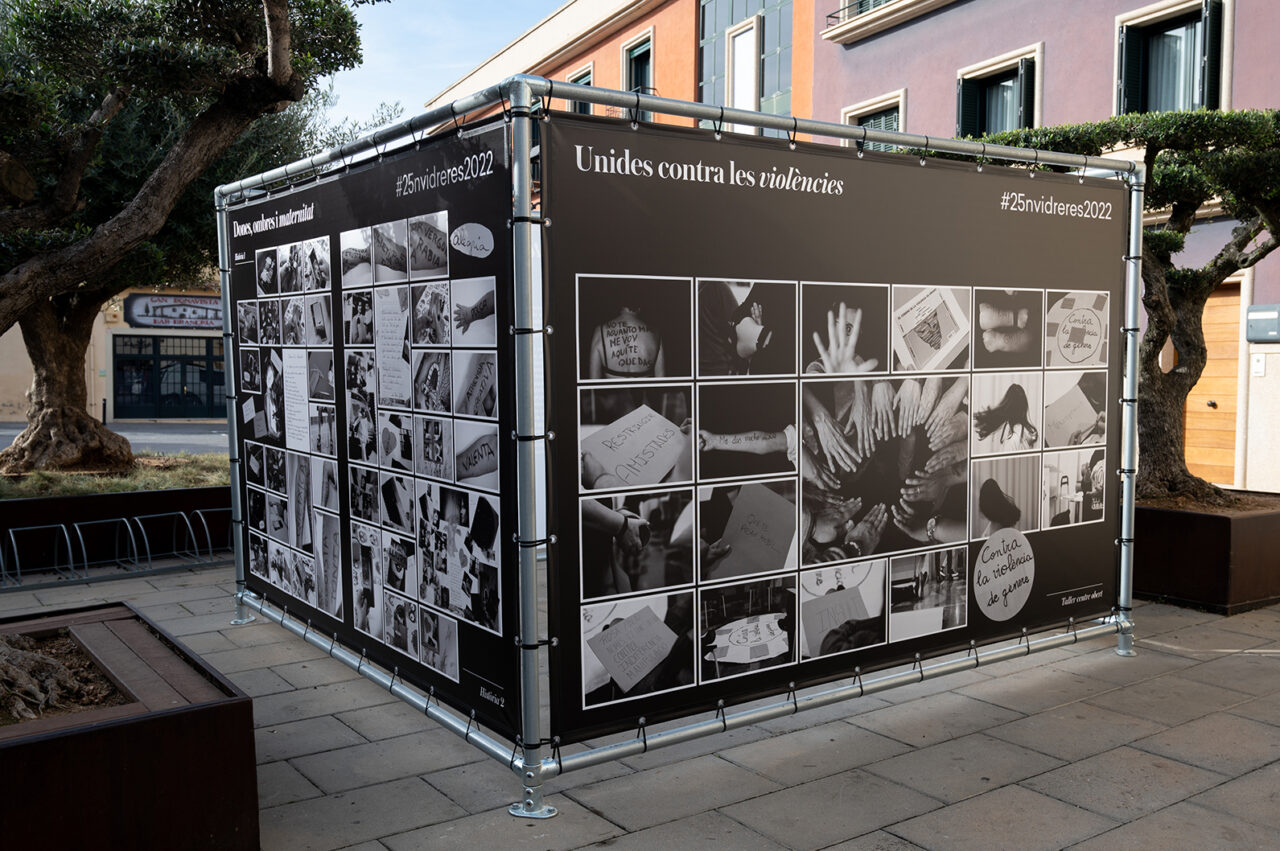 Projecte 25N Vidreres 2022 © Steph Watson 2022