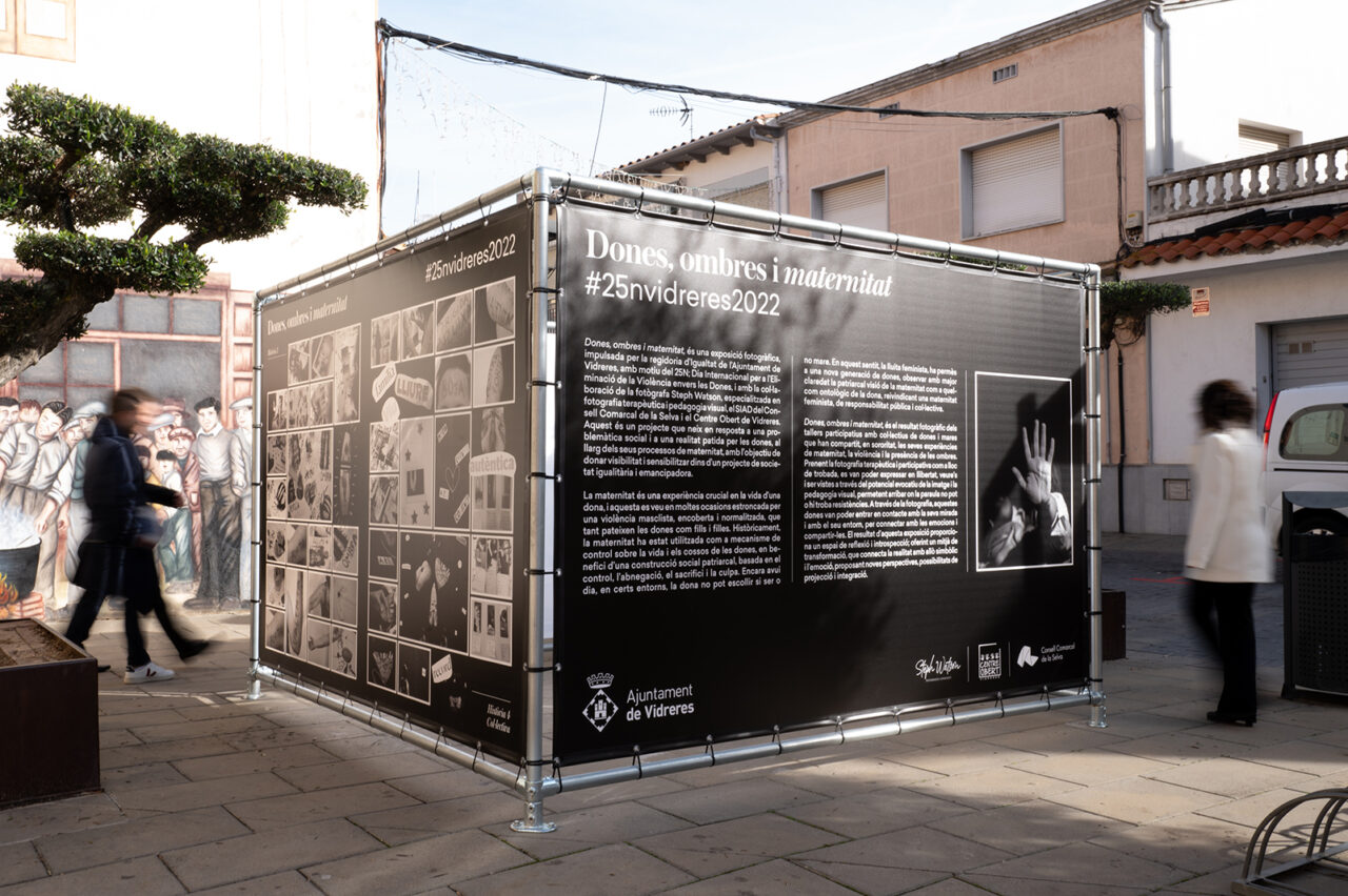 Projecte 25N Vidreres 2022 © Steph Watson 2022