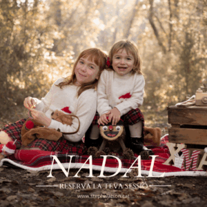 Sessions de foto Nadal familiares Girona, Costa Brava
